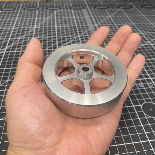 78mm aluminum flywheel steam - aluminum,