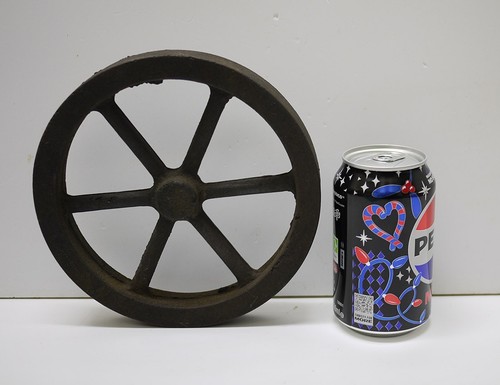 Spoked flywheel casting - 7",